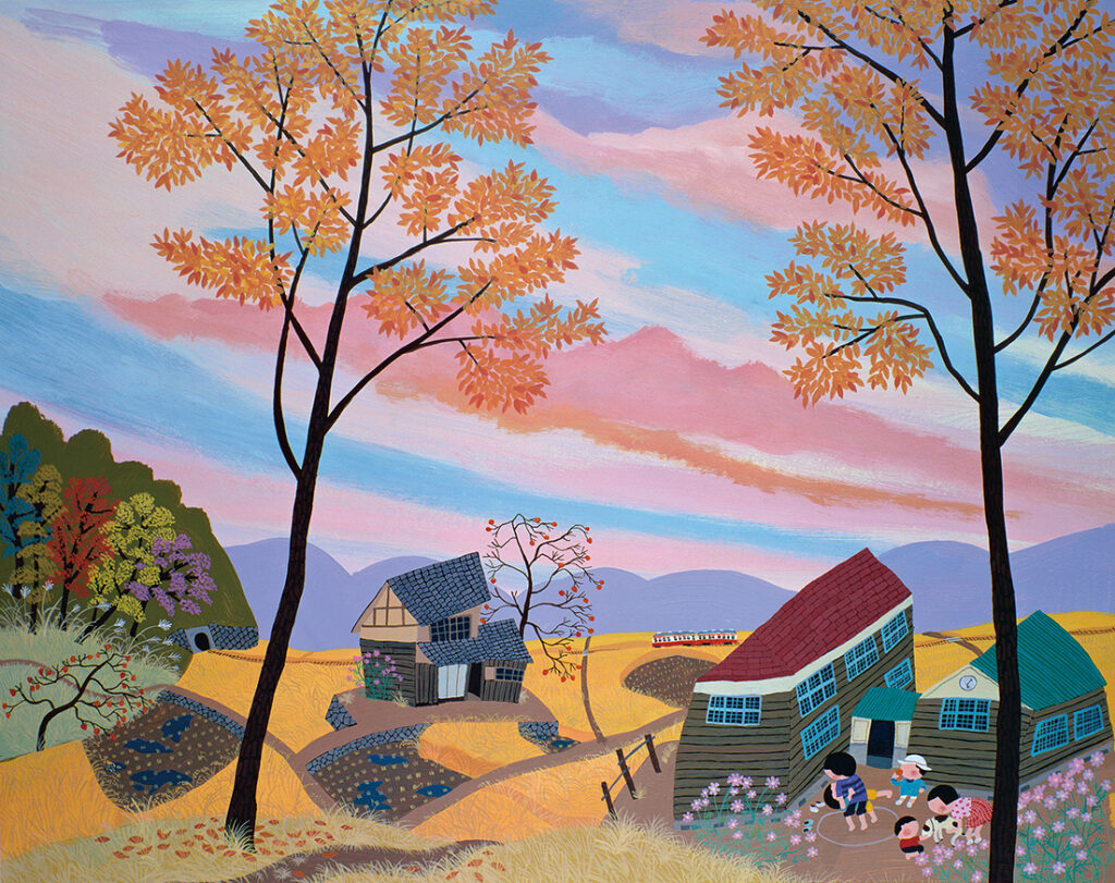 美しい日本 ふるさとの詩 原田泰治 版画展 | 長崎浜屋 