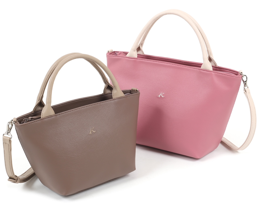 【美品】キタムラ★ショルダーベルト付き 2wayハンドバッグ 取り外し可能なショルダーベルト付きの2Wayハンドバッグ》 | 長崎浜屋