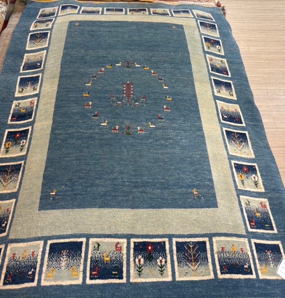 ペルシャ絨毯★ ギャッベ★ペイズリー模様 キミヤペルシャ絨毯ギャラリー | KIMIYA PERSIAN CARPET GALLERY