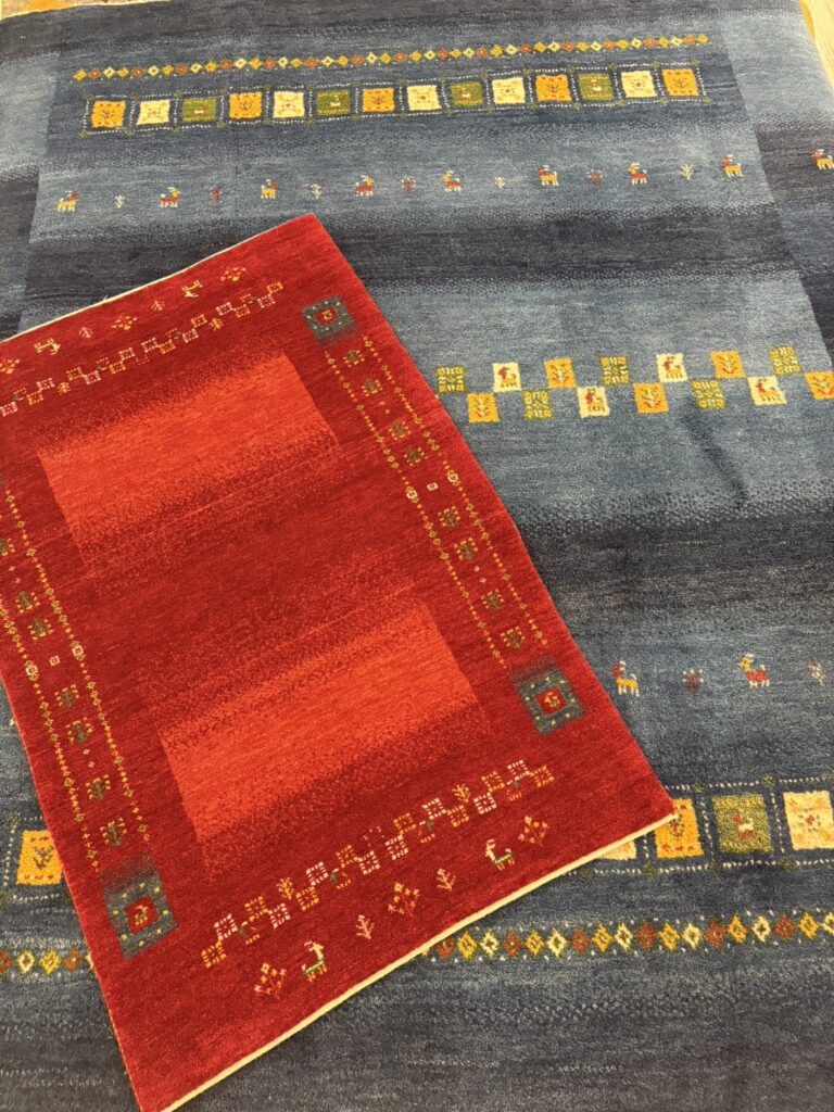 ペルシャ絨毯・ギャッベ展　;