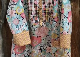 Mari Abe リバティプリントの大人服;