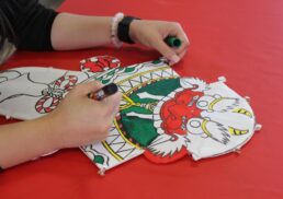 【五島の観光とよか産品まつり】バラモン凧絵付け体験会;