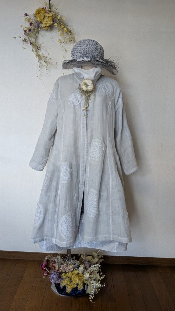 布花＆手仕事の服・小物　　　　　　　　　　　　　　【アトリエおりふら】;