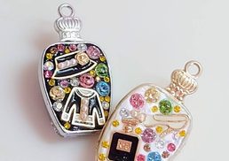 世界に一つのグルーデコアクセサリー作り;